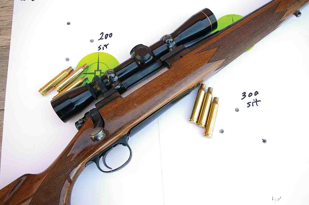 John practiced with his Model 700 Classic from various shooting positions to become familiar with the rifle.